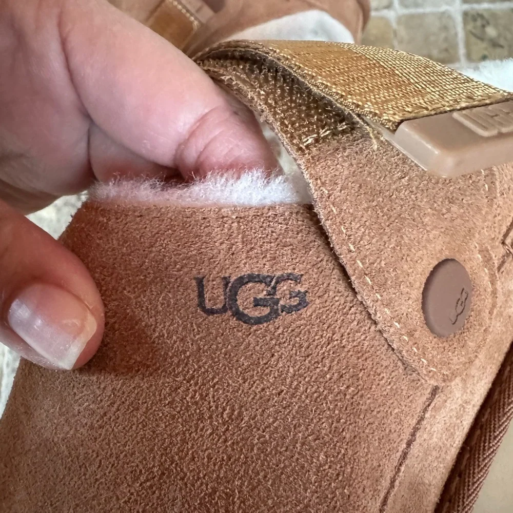 UGG Tan Shearling Lined Footwear - Picture 6 of 12